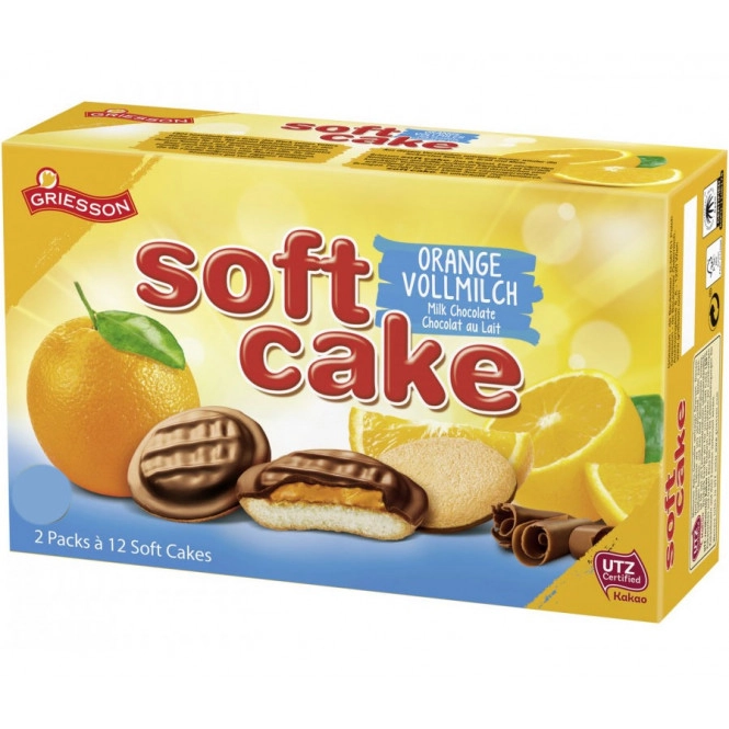 Griesson Soft Cake Vollmilch-Orange 300G