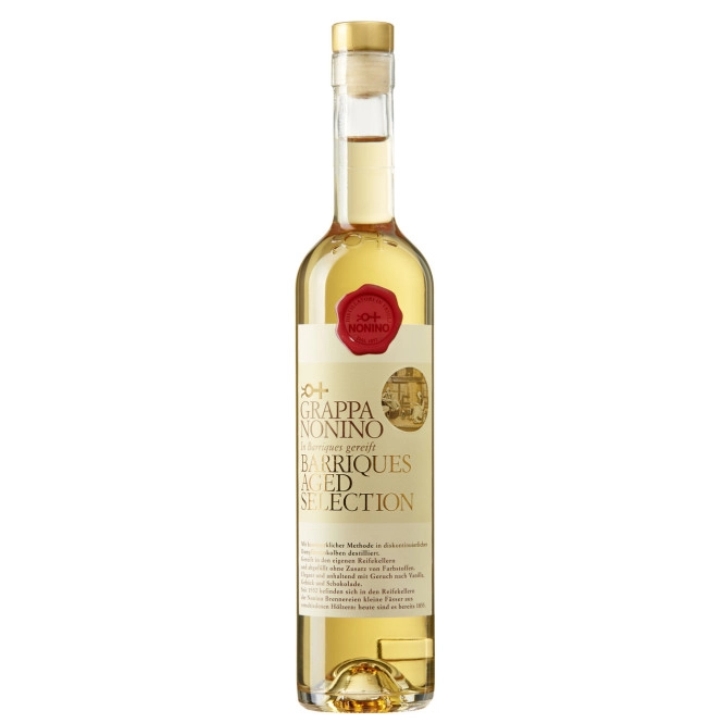 Nonino Grappa Aged Selection Barrique 41% 0,5L