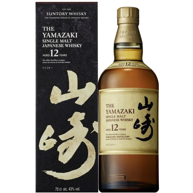 Suntory Whisky The Yamazaki 12 Jahre 43% GP 0,7L