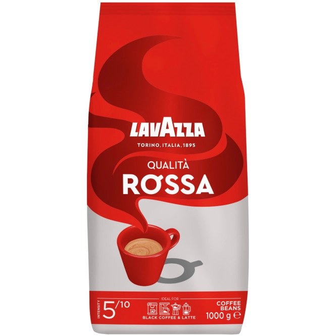 Lavazza Caffe Qualita Rossa Bohnen 1KG