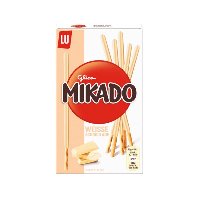 Mikado Weisse Schokolade 75G