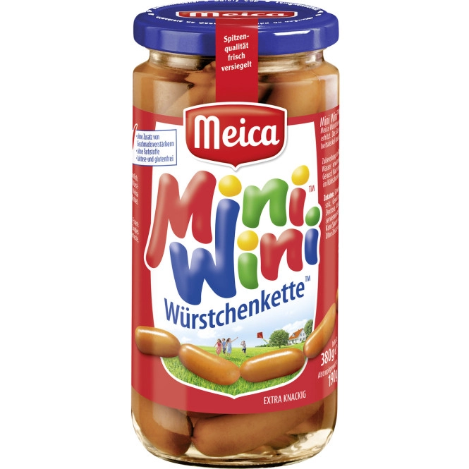 Meica Mini-Wini Würstchenkette 380G