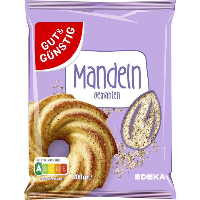 Gut & Günstig Mandeln gemahlen 200G