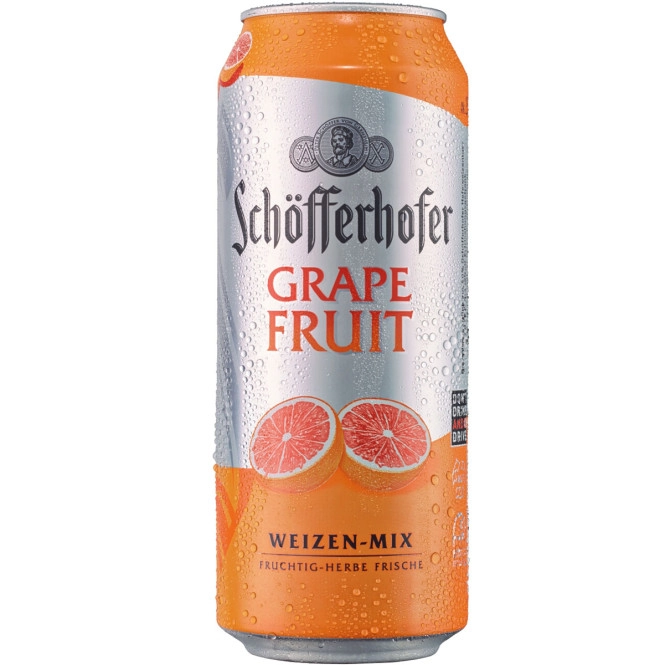 Schöfferhofer Weizen-Mix Grapefruit 0,5L