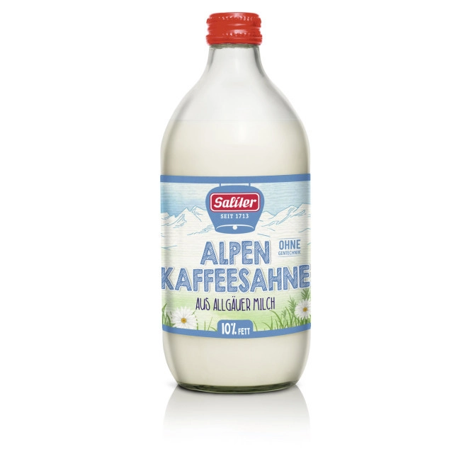 Saliter Kaffeesahne 10% Fett 500G