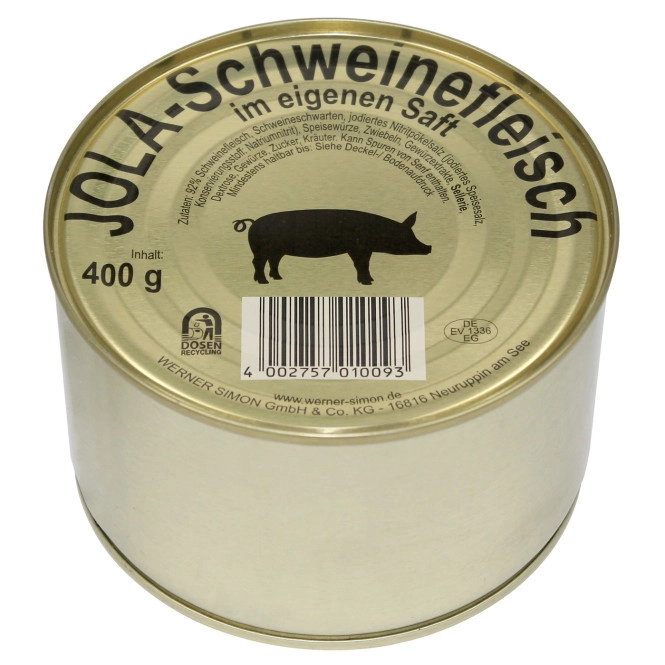 Simon Jola-Schweinefleisch im eigenen Saft 400G