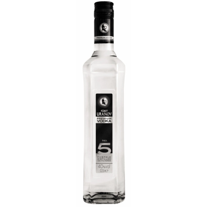 Fürst Uranov Premium Vodka No.5 0,5L