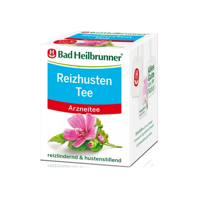 Bad Heilbrunner Reizhusten Tee 8ST 14,4G