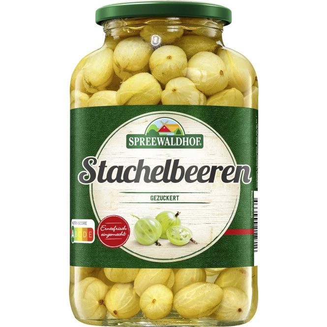 Spreewaldhof Stachelbeeren gezuckert 680G