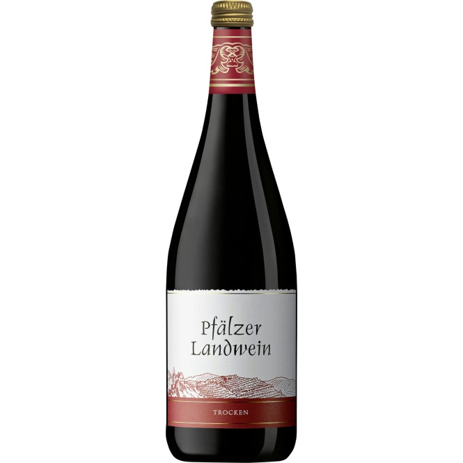 Rheinberg Kellerei Pfälzer Landwein Rot 1L