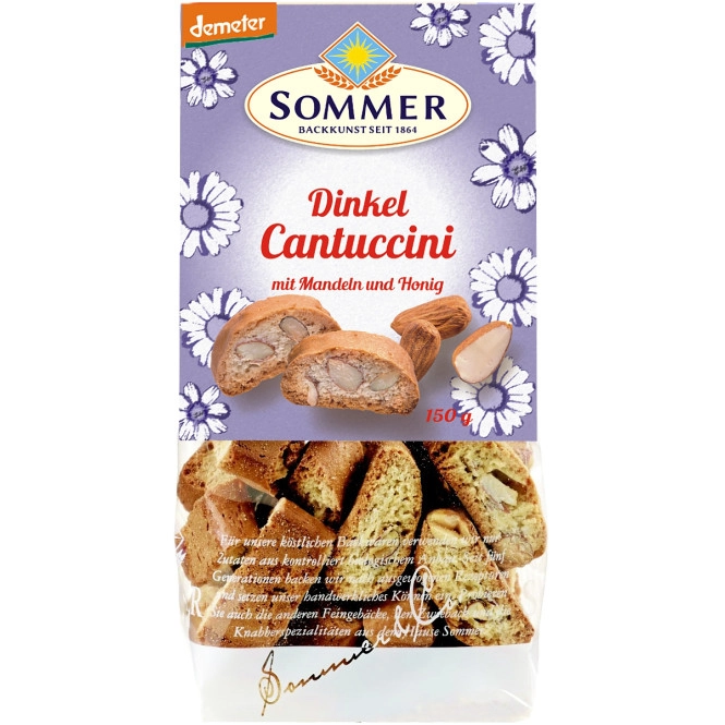 Sommer Demeter Dinkel Cantuccini 150G