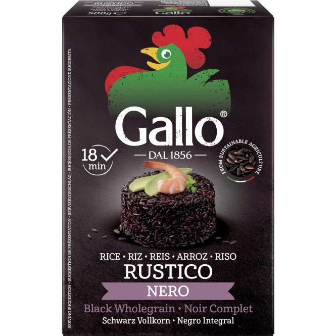 Gallo Venere Schwarzer Vollkornreis 500G