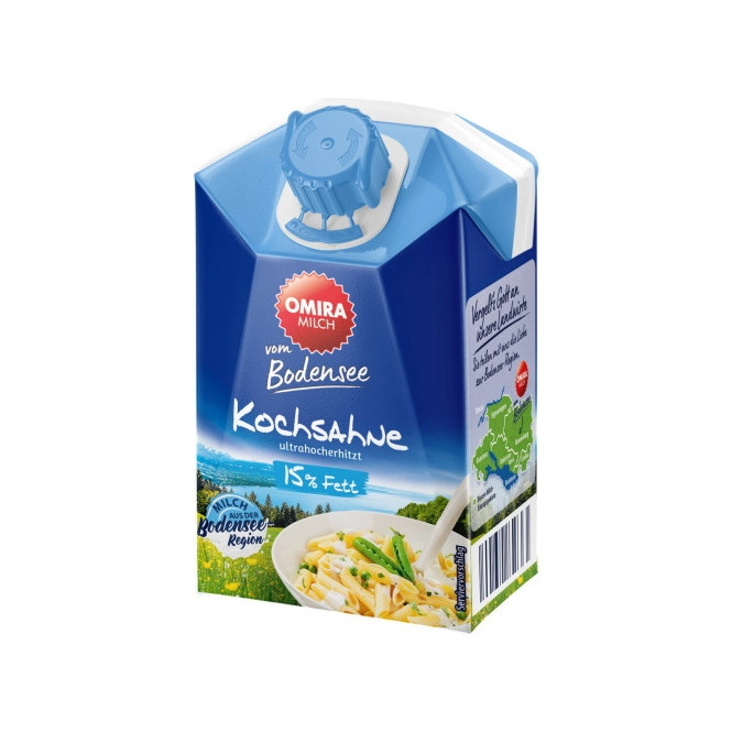 Omira Kochsahne 15% Fett 200ML