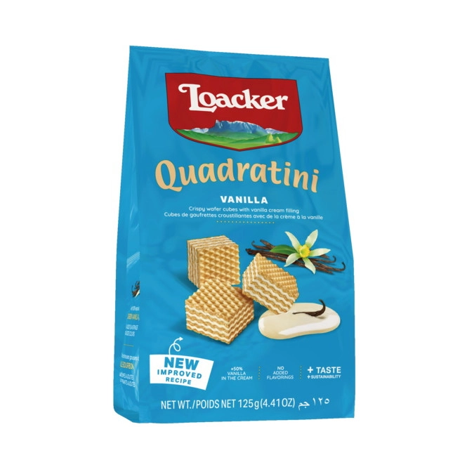 Loacker Quadratini Vanilla 125G