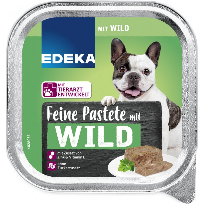 EDEKA Feine Pastete mit Wild 300G