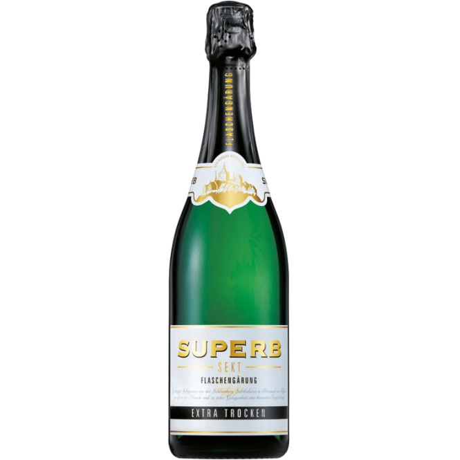 Schlossberg Sektkellerei Superb Sekt Extra Trocken 0,75L