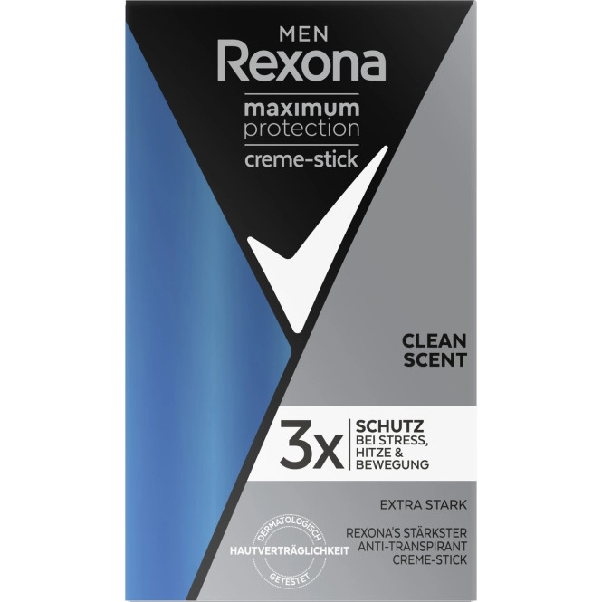 Rexona Men Maximum Protection Creme-Stick Clean Scent 45ML