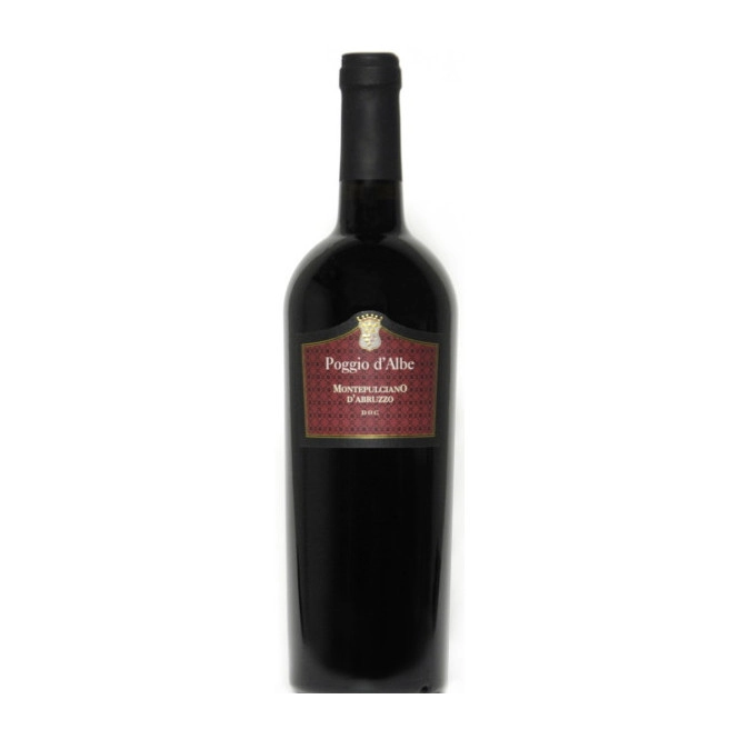 Poggio D`Albe Montepulciano D'Abruzzo DOC Rotwein 0,75L