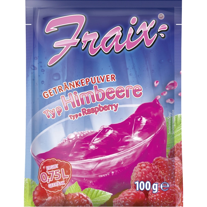 Fraix Getränkepulver Typ Himbeere 100G