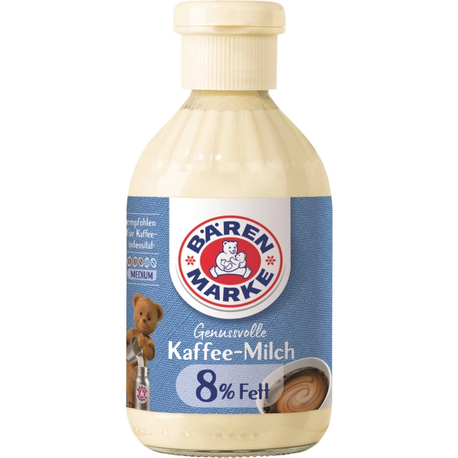 Bärenmarke Genussvolle Kaffee-Milch 8% Fett 340G