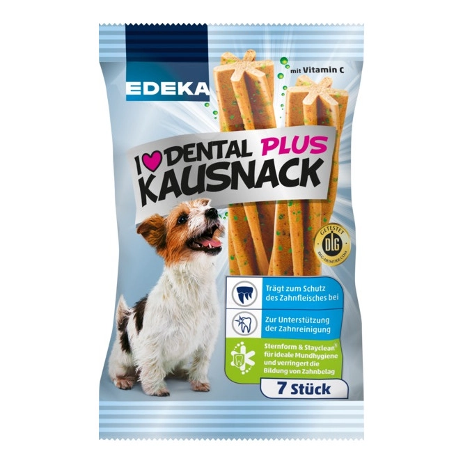 EDEKA I Love Dental Plus Kausnack 7 Stück