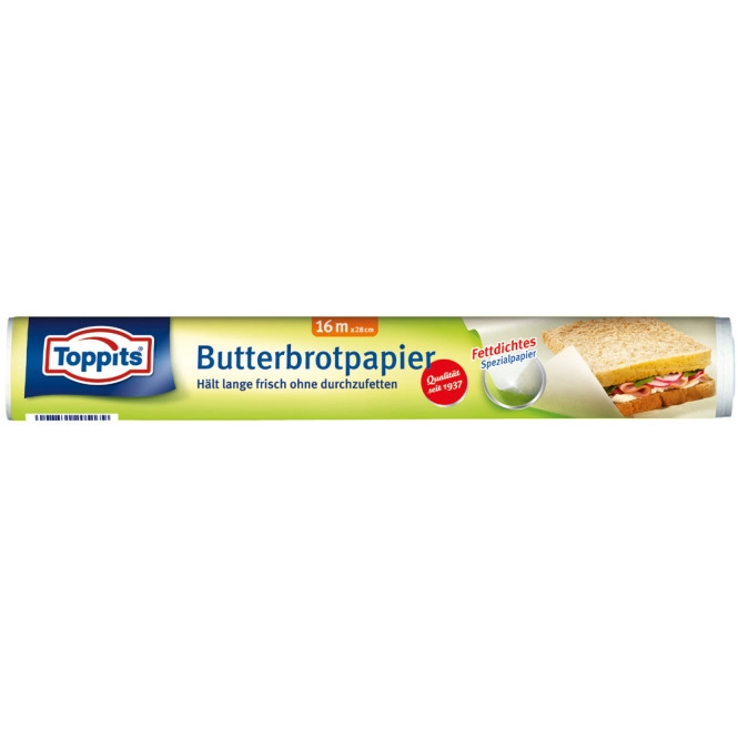 Toppits Butterbrotpapier 16m