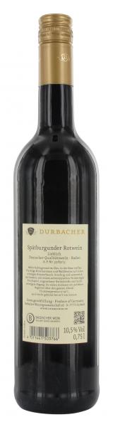 Durbacher Kochberg Spätburgunder Kollektion lieblich 0,75L