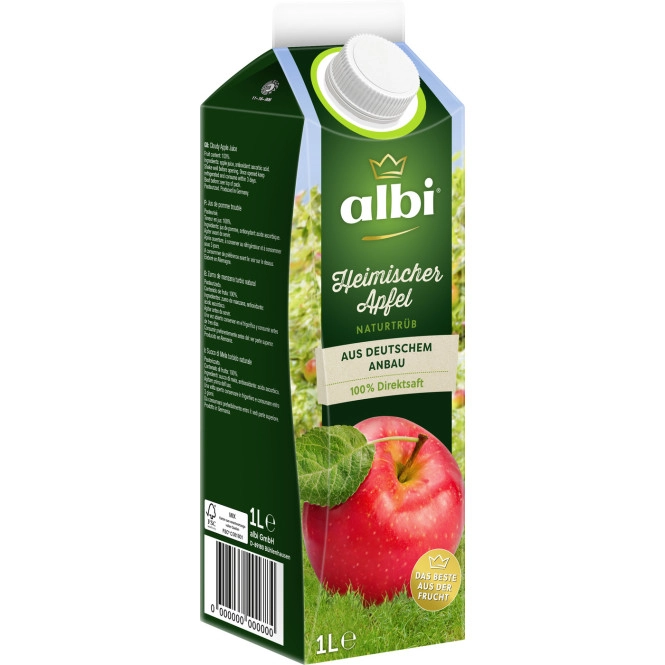 Albi Heimischer Apfel 1L 1 ltr