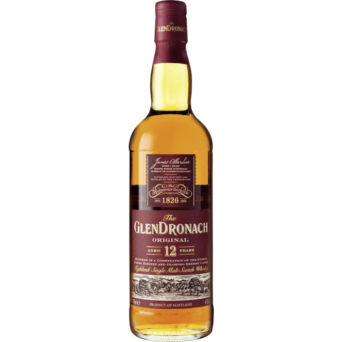 Glendronach Whisky 12 Jahre 43% 0,7L