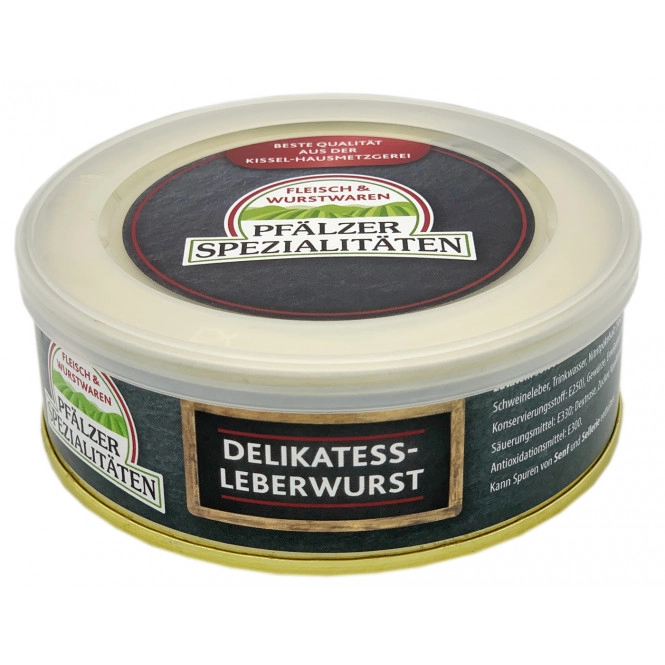 Pfälzer Spezialitäten Delikatess Leberwurst 200G