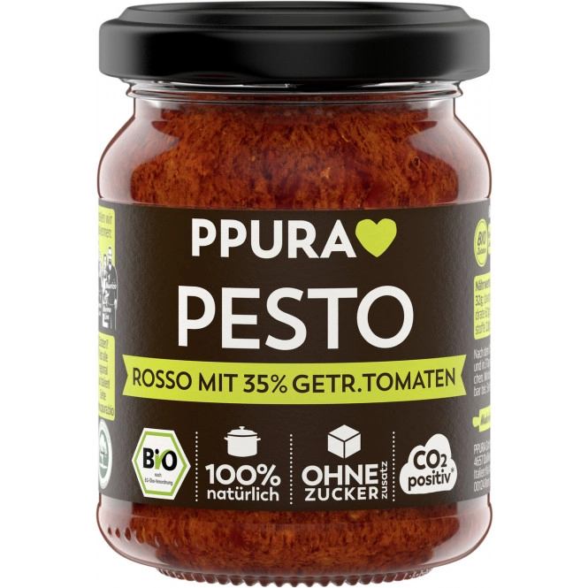 PPURA Bio Pesto Rosso 120G