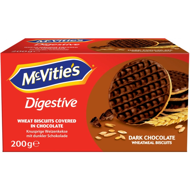 Mc Vities Dark Chocolate Weizenkekse 200G