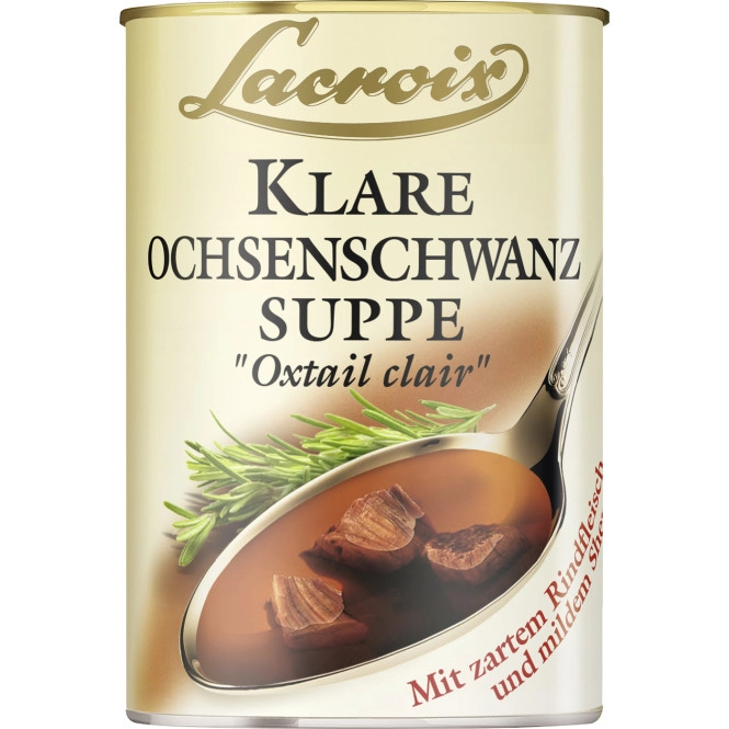 Lacroix Klare Ochsenschwanz-Suppe "Oxtail clair" 400ML