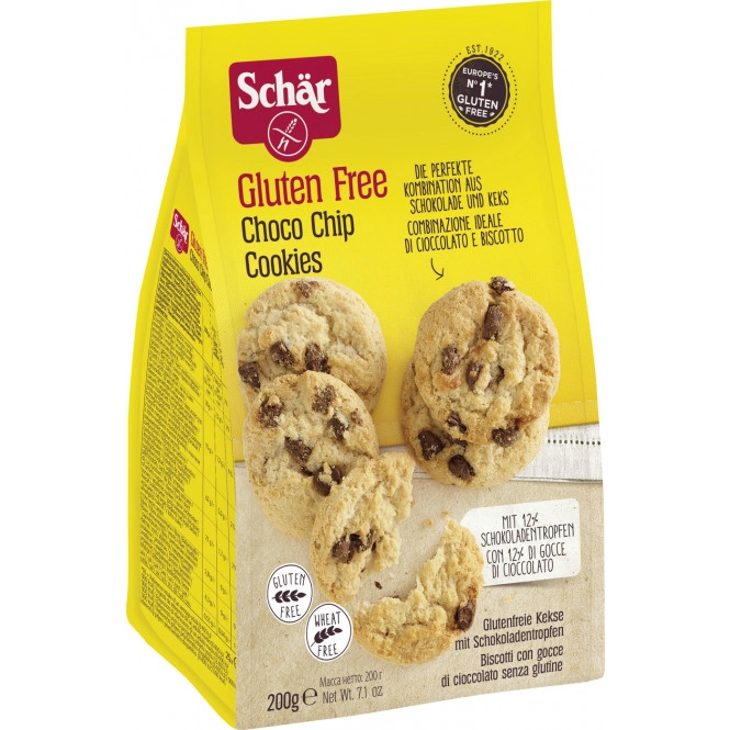 Schär Choco Chip Cookie glutenfrei 200G