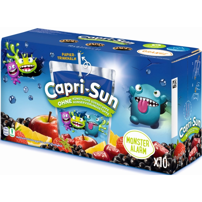 Capri-Sun Monster Alarm 10x200ml