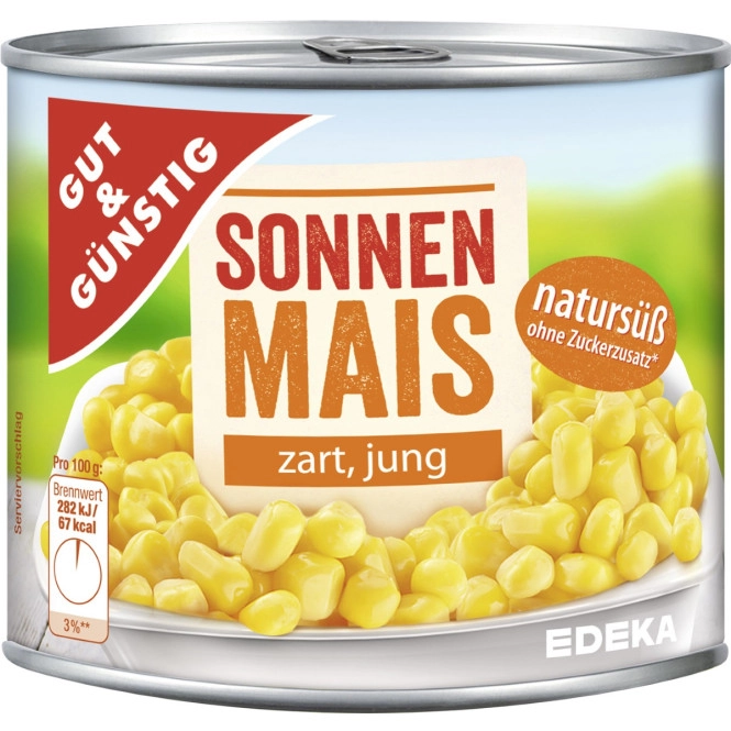 Gut & Günstig Sonnenmais 330G