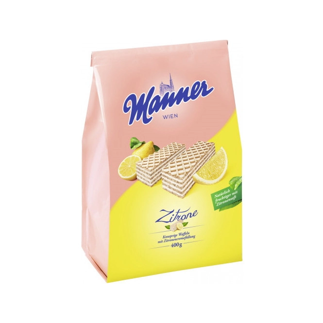 Manner Schnitten Zitrone 400G