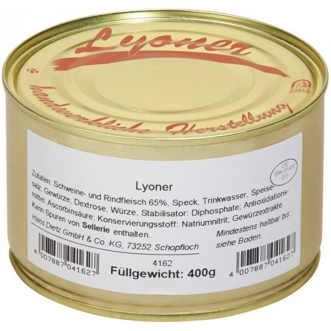 Dietz Lyoner 400G