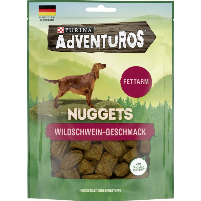 Purina Adventuros Nuggets Wildschweingeschmack 90G