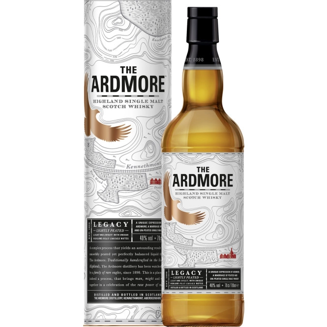 Ardmore Legacy Single Malt Scotch Whisky 40% GP 0,7l