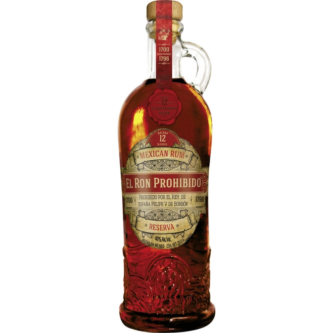 El Ron Prohibido Rum 40% 0,7L