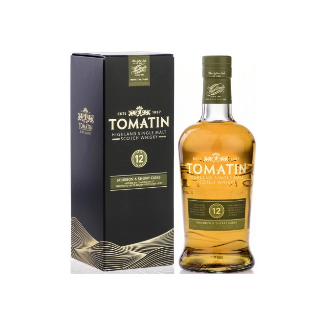 Tomatin Whisky 12 Jahre 43% 0,7L