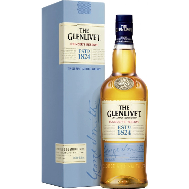 The Glenlivet Whisky Founders Reserve 40% GP 0,7L 0,7 ltr