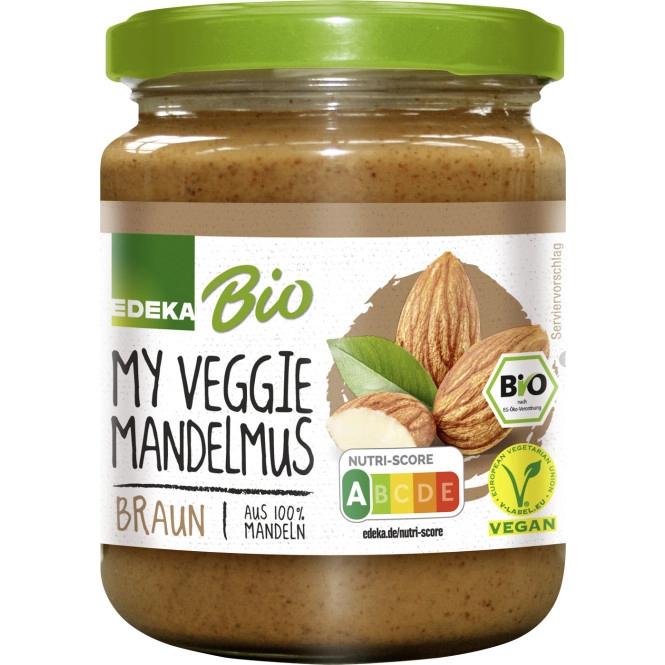 EDEKA Bio My Veggie Mandelmus braun 250G