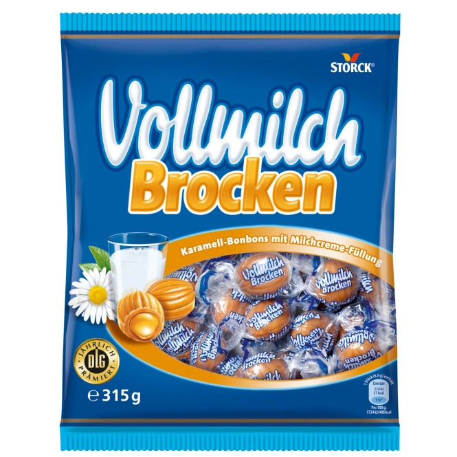 Storck Vollmilch Brocken 315G