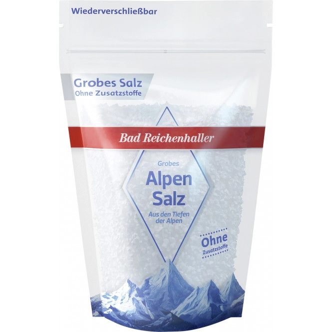 Bad Reichenhaller Alpensalz grob 500G