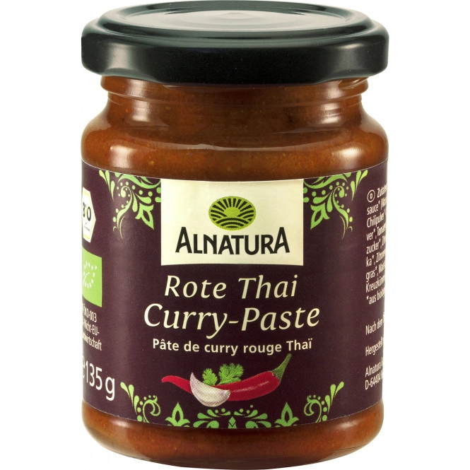 Alnatura Bio Rote Thai Curry-Paste 135G