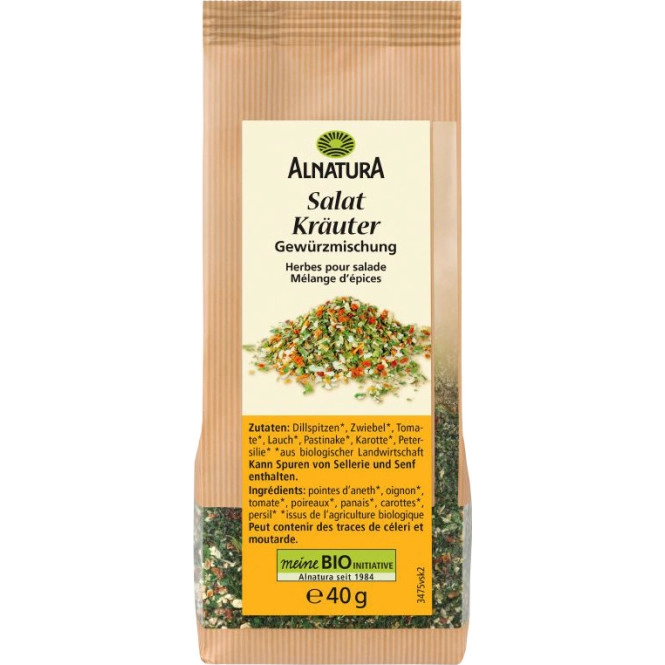 Alnatura Bio Salat Kräuter Gewürzmischung 40G