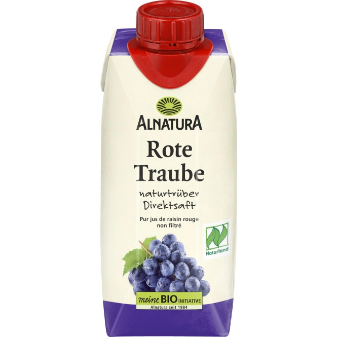 Alnatura Bio Traubensaft naturtrüb 0,33L