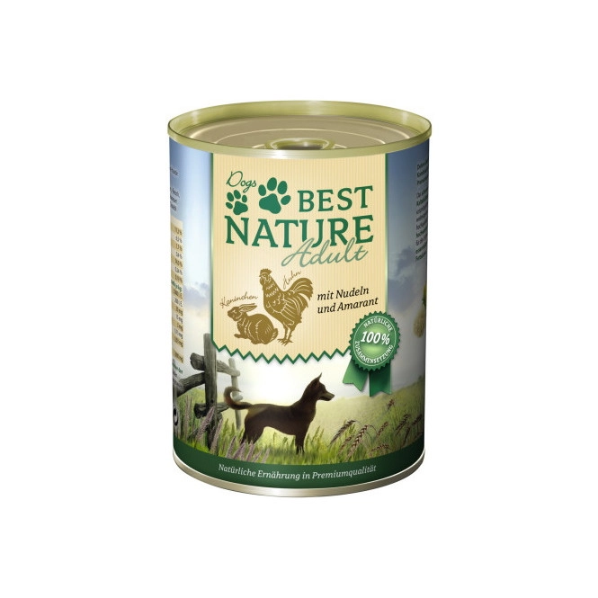 Best Nature Kaninchen & Huhn mit Nudeln & Amarant 400G